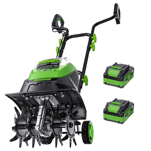 40V Cordless Tiller Cultivator